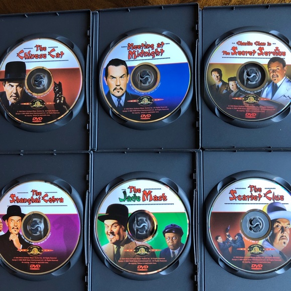 Charlie Chan Chanthology (6 Disc) DVD Set 1944-1945 - Picture 7 of 7